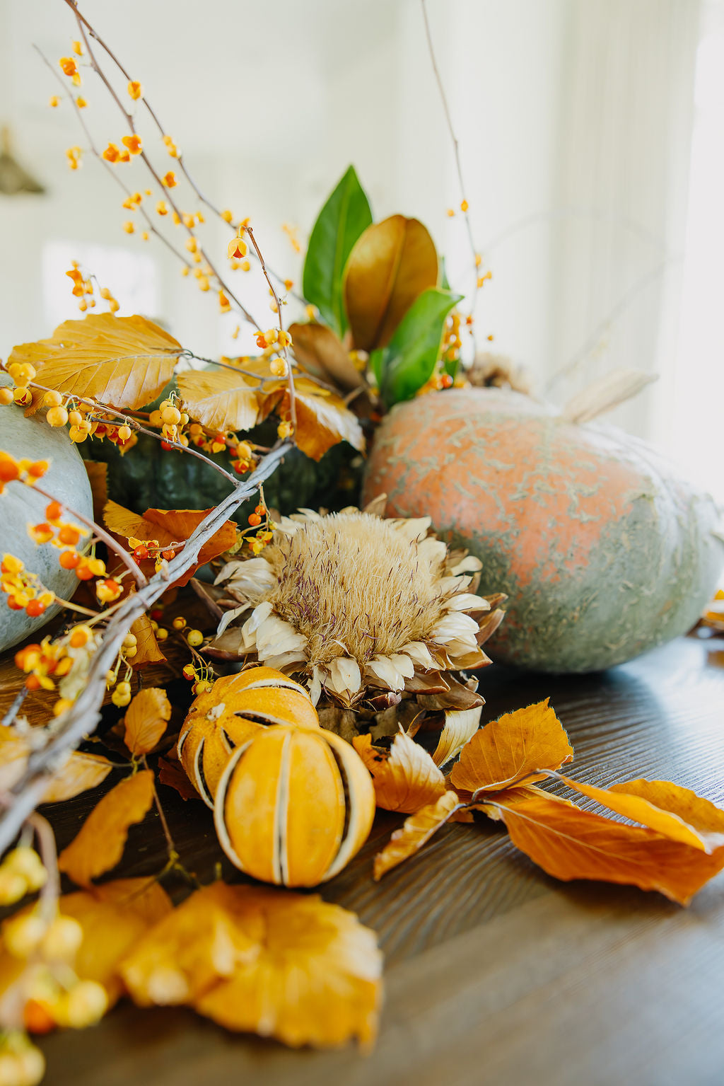 Creating a Fall Tablescape